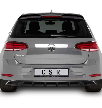 Diffuseur / Ajout de parechoc arrière pour VW Golf 7 (Typ AU) finition de base (facelift) (depuis 03/2017) - Fabriqué en ABS (6 finitions au choix)