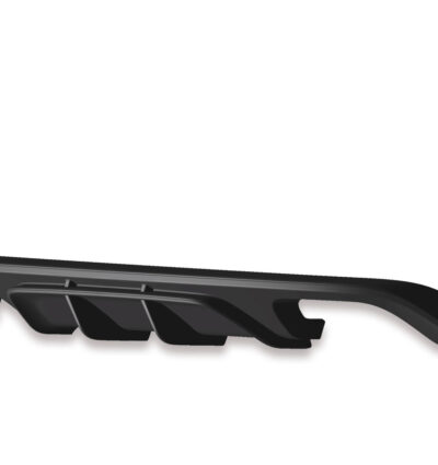 Diffuseur / Ajout de parechoc arrière pour VW Golf 7 (Typ AU) R / R-Line / préfacelift (11/2013-02/2017) - Fabriqué en ABS (6 finitions au choix)