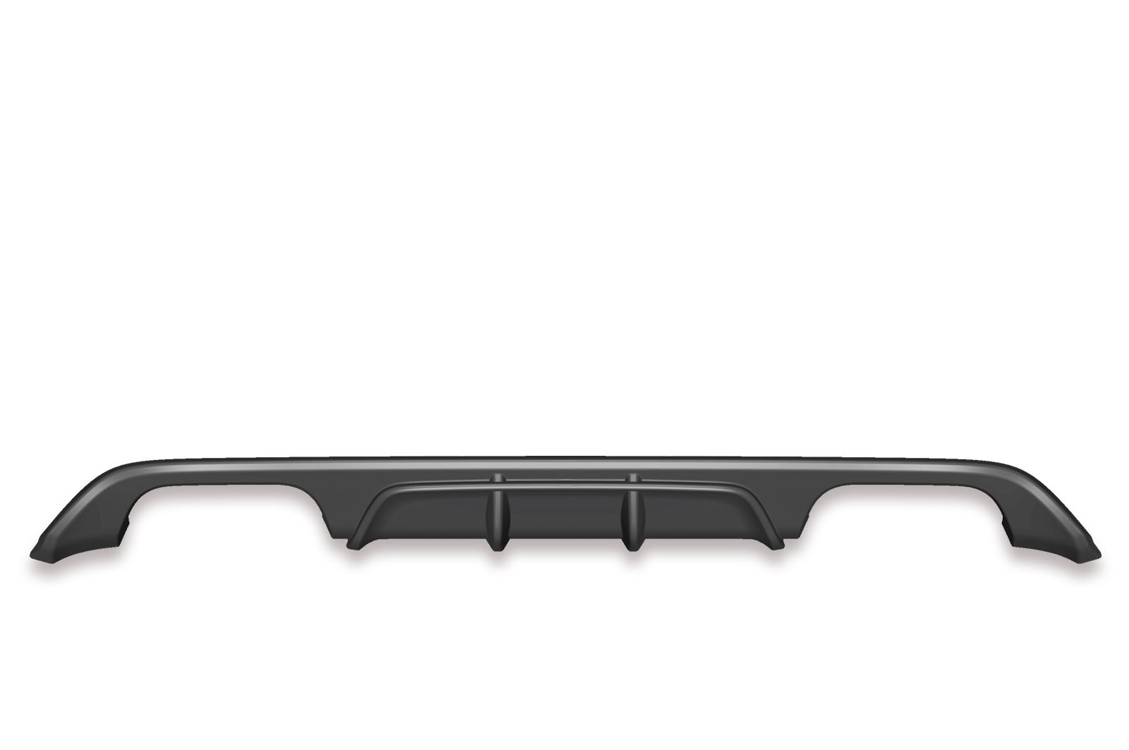 Diffuseur / Ajout de parechoc arrière pour VW Golf 7 (Typ AU) R / R-Line / préfacelift (11/2013-02/2017) - Fabriqué en ABS (6 finitions au choix)