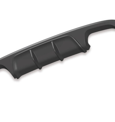 Diffuseur / Ajout de parechoc arrière pour VW Golf 7 (Typ AU) R / R-Line / préfacelift (11/2013-02/2017) - Fabriqué en ABS (6 finitions au choix)