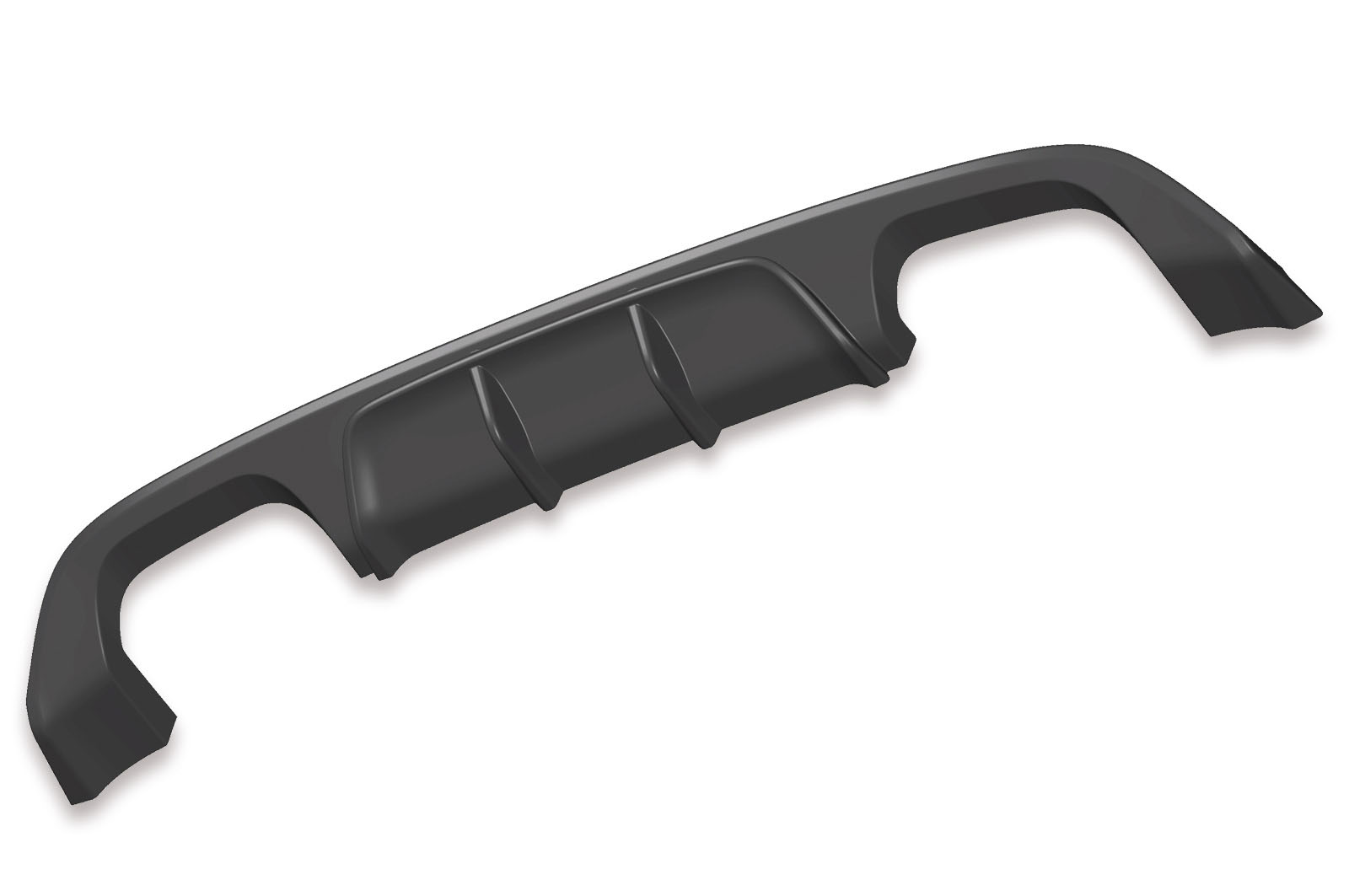 Diffuseur / Ajout de parechoc arrière pour VW Golf 7 (Typ AU) R / R-Line / préfacelift (11/2013-02/2017) - Fabriqué en ABS (6 finitions au choix)