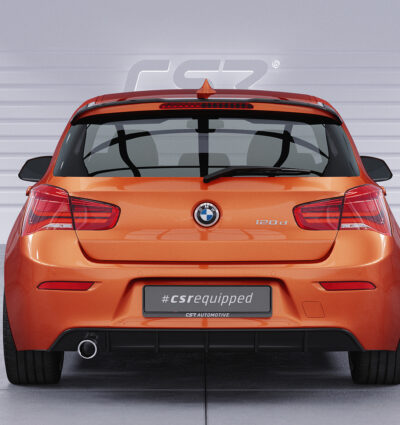 Diffuseur / Ajout de parechoc arrière pour BMW Série 1 F20 / F21 facelift (01/2015-06/2019) - Fabriqué en ABS (6 finitions au choix)