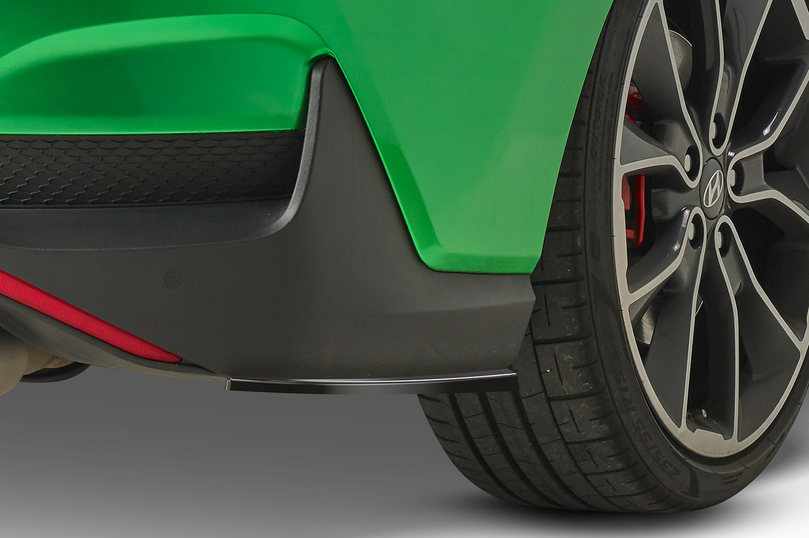 Diffuseur / Ajout de parechoc arrière pour Hyundai I30 N (PD) Fastback (depuis 2017) - Fabriqué en ABS (6 finitions au choix)