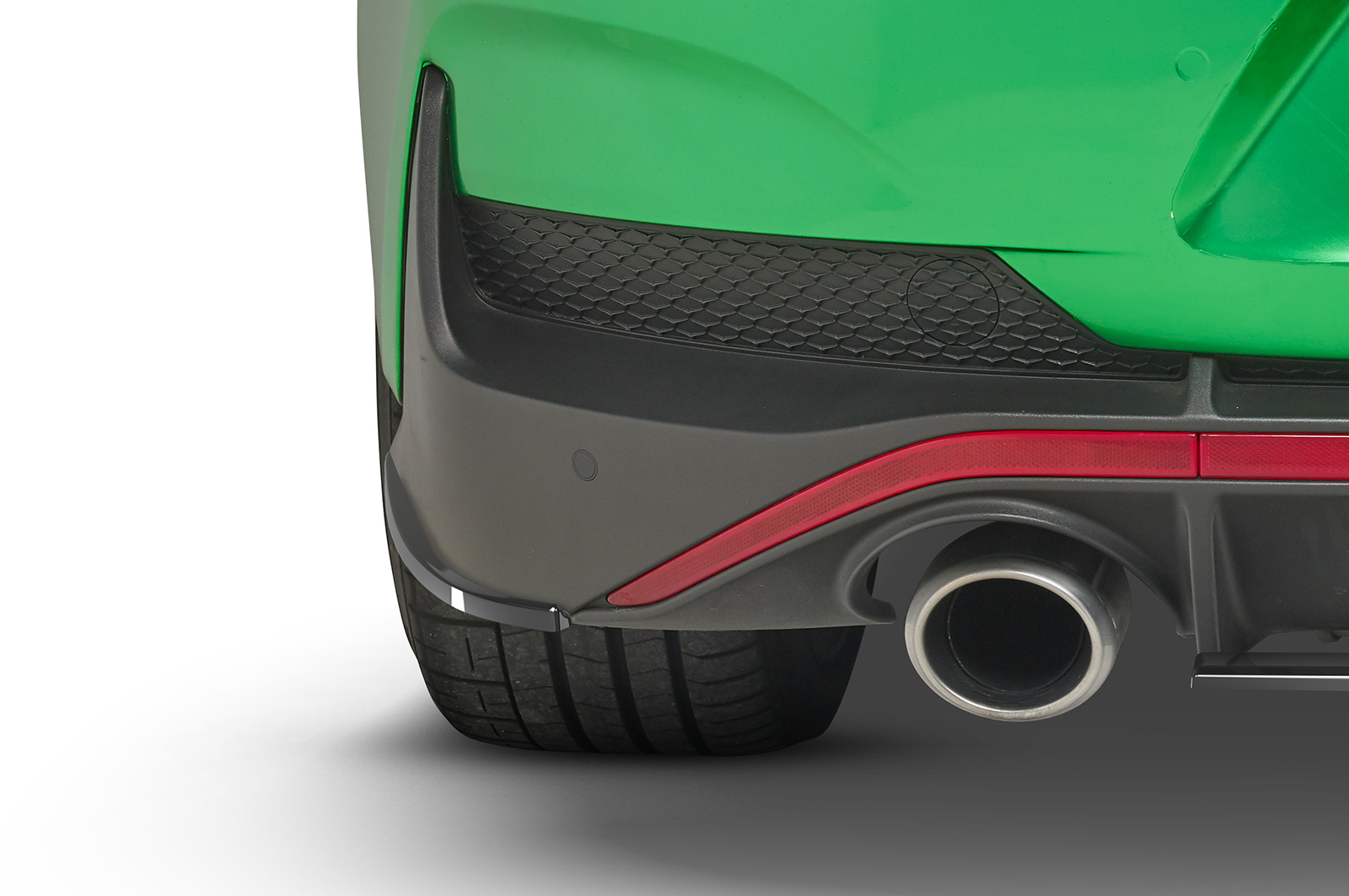 Diffuseur / Ajout de parechoc arrière pour Hyundai I30 N (PD) Fastback (depuis 2017) - Fabriqué en ABS (6 finitions au choix)