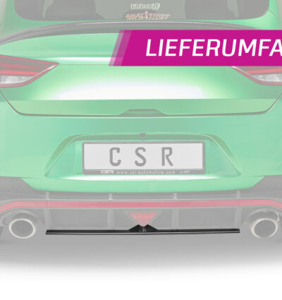 Diffuseur / Ajout de parechoc arrière pour Hyundai I30 N (PD) Fastback (depuis 2017) - Fabriqué en ABS (6 finitions au choix)