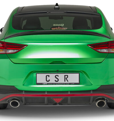 Diffuseur / Ajout de parechoc arrière pour Hyundai I30 N (PD) Fastback (depuis 2017) - Fabriqué en ABS (6 finitions au choix)