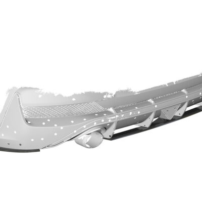 Diffuseur / Ajout de parechoc arrière pour Hyundai I30 N (PD) Fastback (depuis 2017) - Fabriqué en ABS (6 finitions au choix)