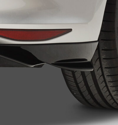 Diffuseur / Ajout de parechoc arrière pour VW Golf 7 (Typ AU) finition de base (préfacelift) (08/2012-02/2017) - Fabriqué en ABS (6 finitions au choix)