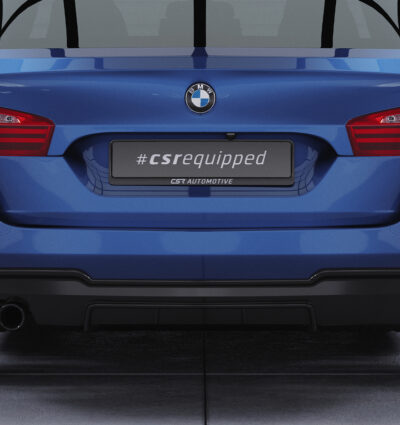 Diffuseur / Ajout de parechoc arrière pour BMW Série 5 (F10 / F11) Pack M (01/2010-01/2017) - Fabriqué en ABS (6 finitions au choix)