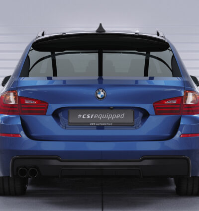 Diffuseur / Ajout de parechoc arrière pour BMW Série 5 (F10 / F11) Pack M (01/2010-01/2017) - Fabriqué en ABS (6 finitions au choix)