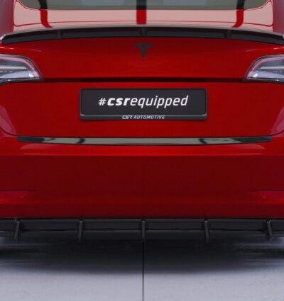 Diffuseur / Ajout de parechoc arrière pour Tesla Model 3 toutes carrosseries (depuis 2017) - Fabriqué en ABS (6 finitions au choix)