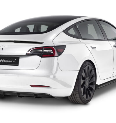 Diffuseur / Ajout de parechoc arrière pour Tesla Model 3 toutes carrosseries (depuis 2017) - Fabriqué en ABS (6 finitions au choix)