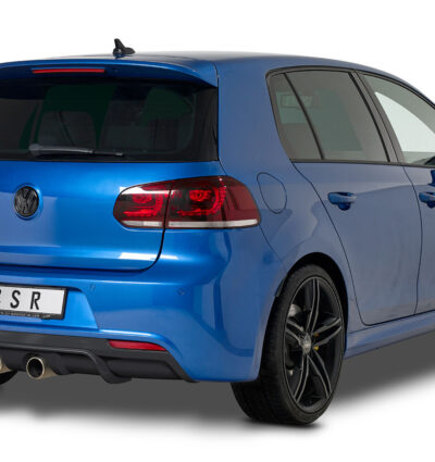 Diffuseur / Ajout de parechoc arrière pour VW Golf 6 R (09/2009-10/2012) - Fabriqué en ABS (6 finitions au choix)