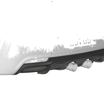 Diffuseur / Ajout de parechoc arrière pour VW Golf 6 R (09/2009-10/2012) - Fabriqué en ABS (6 finitions au choix)