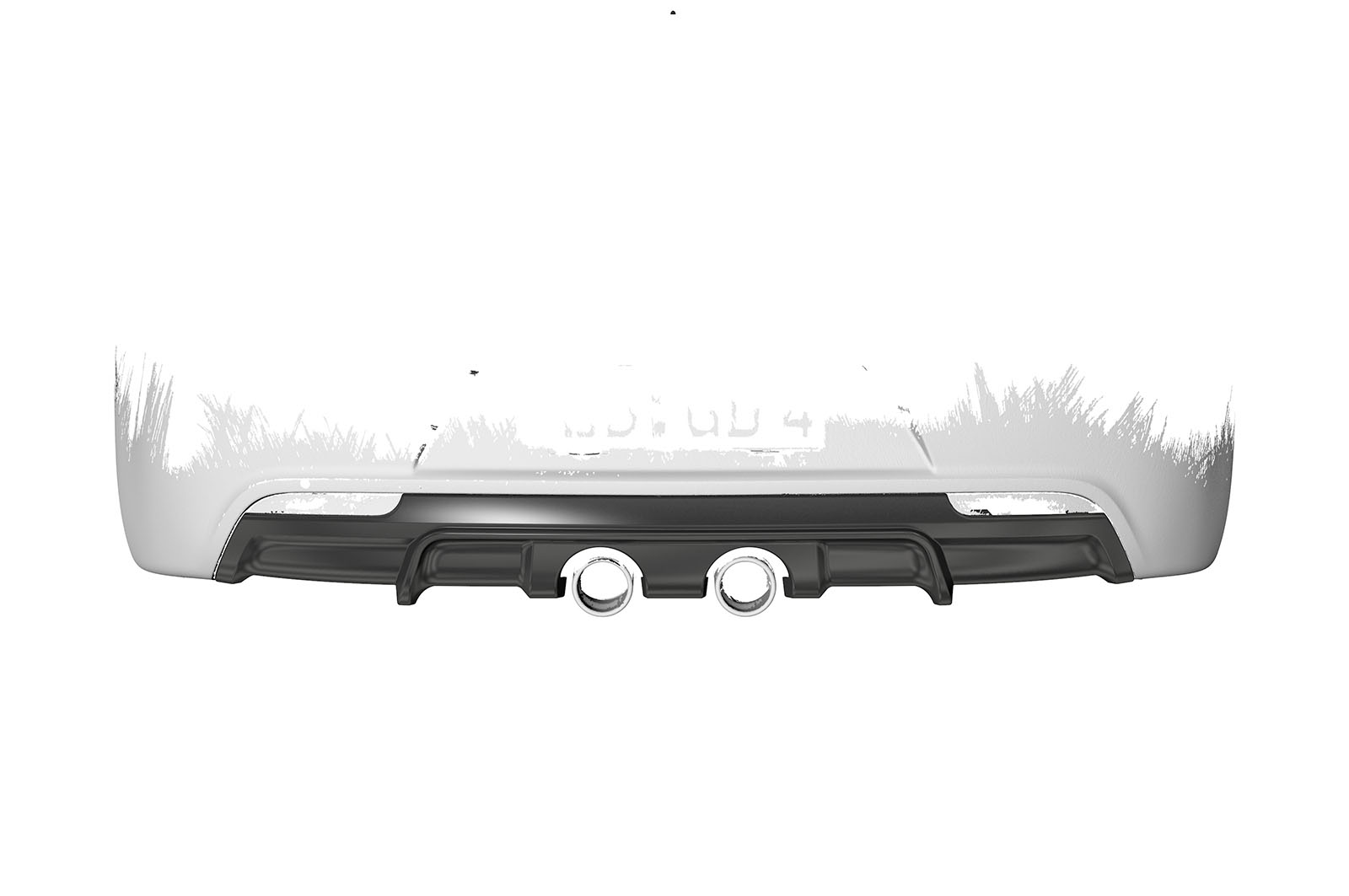 Diffuseur / Ajout de parechoc arrière pour VW Golf 6 R (09/2009-10/2012) - Fabriqué en ABS (6 finitions au choix)