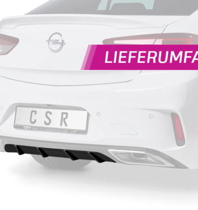 Diffuseur / Ajout de parechoc arrière pour Opel Insignia B Grand Sport GSi (depuis 2017) - Fabriqué en ABS (6 finitions au choix)
