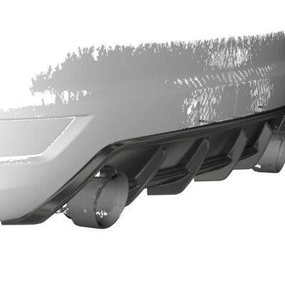 Diffuseur / Ajout de parechoc arrière pour Ford Focus MK2 ST (facelift) (2007-2010) - Fabriqué en ABS (6 finitions au choix)