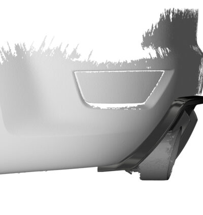 Diffuseur / Ajout de parechoc arrière pour Ford Focus MK2 ST (facelift) (2007-2010) - Fabriqué en ABS (6 finitions au choix)