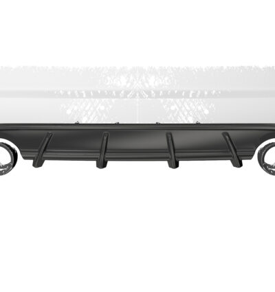 Diffuseur / Ajout de parechoc arrière pour Ford Focus MK2 ST (facelift) (2007-2010) - Fabriqué en ABS (6 finitions au choix)