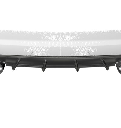 Diffuseur / Ajout de parechoc arrière pour Ford Focus MK2 ST (facelift) (2007-2010) - Fabriqué en ABS (6 finitions au choix)