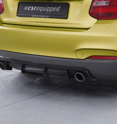 Diffuseur / Ajout de parechoc arrière pour BMW Série 2 F22 / F23 Pack M (11/2013-06/2021) - Fabriqué en ABS (6 finitions au choix)