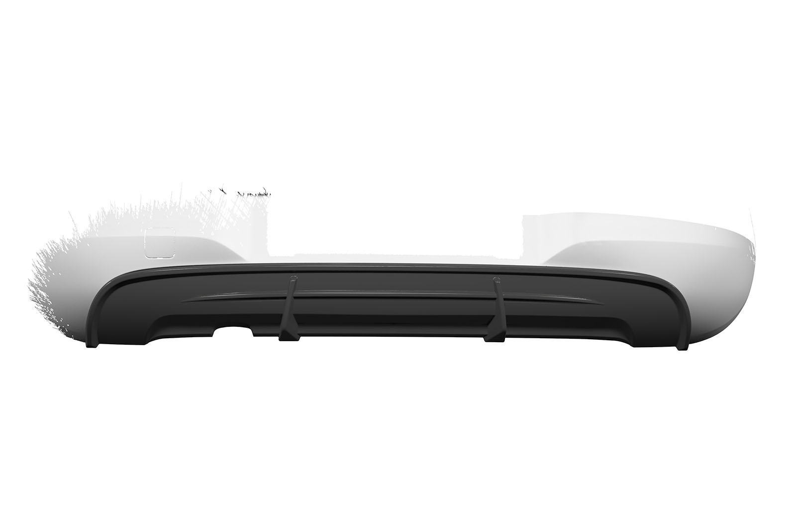 Diffuseur / Ajout de parechoc arrière pour Opel Corsa E 3 portes (2014-2019) - Fabriqué en ABS (6 finitions au choix)