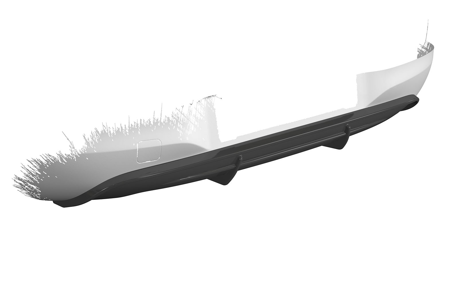 Diffuseur / Ajout de parechoc arrière pour Opel Corsa E 3 portes (2014-2019) - Fabriqué en ABS (6 finitions au choix)