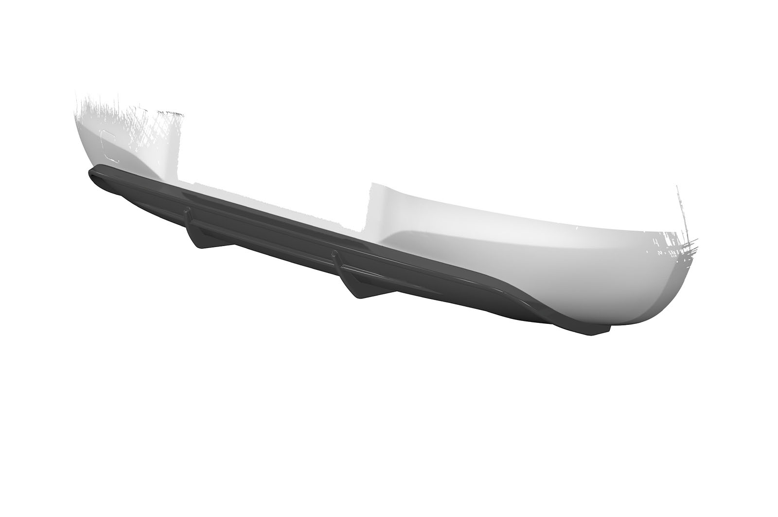 Diffuseur / Ajout de parechoc arrière pour Opel Corsa E 3 portes (2014-2019) - Fabriqué en ABS (6 finitions au choix)