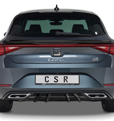 Diffuseur / Ajout de parechoc arrière pour Seat Leon IV (Typ KL) toutes carrosseries (depuis 2020) - Fabriqué en ABS (6 finitions au choix)