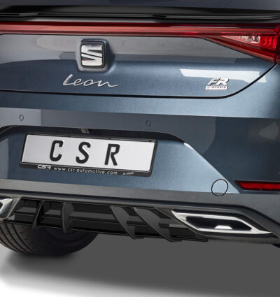 Diffuseur / Ajout de parechoc arrière pour Seat Leon IV (Typ KL) toutes carrosseries (depuis 2020) - Fabriqué en ABS (6 finitions au choix)