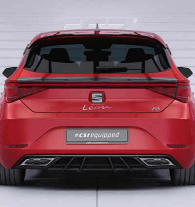 Diffuseur / Ajout de parechoc arrière pour Seat Leon IV (Typ KL) toutes carrosseries (depuis 2020) - Fabriqué en ABS (6 finitions au choix)
