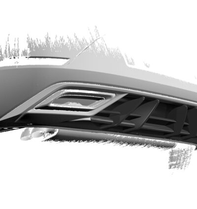 Diffuseur / Ajout de parechoc arrière pour Seat Leon IV (Typ KL) toutes carrosseries (depuis 2020) - Fabriqué en ABS (6 finitions au choix)