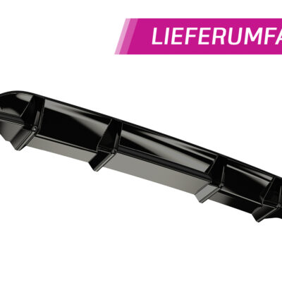 Diffuseur / Ajout de parechoc arrière pour BMW Série 4 (G22 / G23) M440i / M440d et M Sport (Pack M) (depuis 2020) - Fabriqué en ABS (6 finitions au choix)