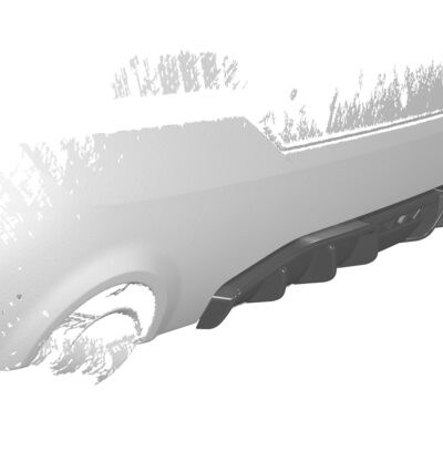 Diffuseur / Ajout de parechoc arrière pour BMW Série 4 (G22 / G23) M440i / M440d et M Sport (Pack M) (depuis 2020) - Fabriqué en ABS (6 finitions au choix)