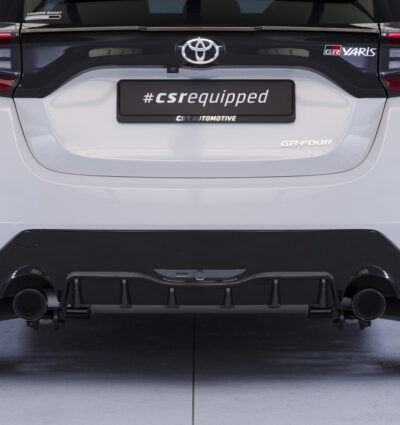 Diffuseur / Ajout de parechoc arrière pour Toyota GR Yaris (XP21) toutes carrosseries (depuis 2020) - Fabriqué en ABS (6 finitions au choix)