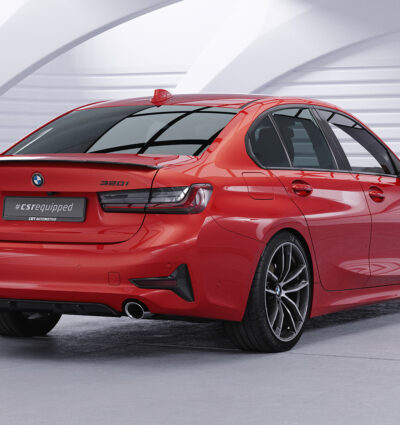 Diffuseur / Ajout de parechoc arrière pour BMW Série 3 G20 / G21 toutes carrosseries (depuis 2019) - Fabriqué en ABS (6 finitions au choix)