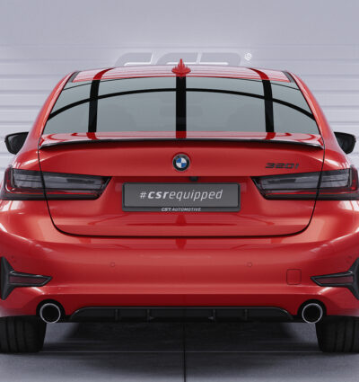 Diffuseur / Ajout de parechoc arrière pour BMW Série 3 G20 / G21 toutes carrosseries (depuis 2019) - Fabriqué en ABS (6 finitions au choix)