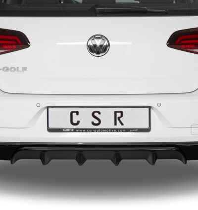 Diffuseur / Ajout de parechoc arrière pour VW Golf 7 (Typ AU) (depuis 03/2017) - Fabriqué en ABS (6 finitions au choix)