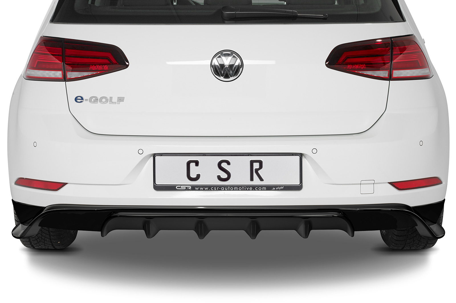 Diffuseur / Ajout de parechoc arrière pour VW Golf 7 (Typ AU) (depuis 03/2017) - Fabriqué en ABS (6 finitions au choix)