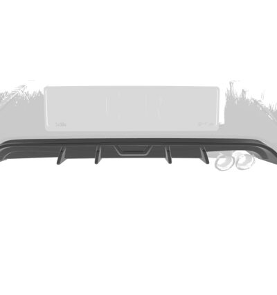 Diffuseur / Ajout de parechoc arrière pour Hyundai I10 (3. Generation) toutes carrosseries (depuis 2020) - Fabriqué en ABS (6 finitions au choix)