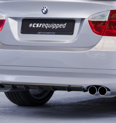 Diffuseur / Ajout de parechoc arrière pour BMW Série 3 E90 / E91 toutes carrosseries (préfacelift) (01/2005-09/2008) - Fabriqué en ABS (6 finitions au choix)
