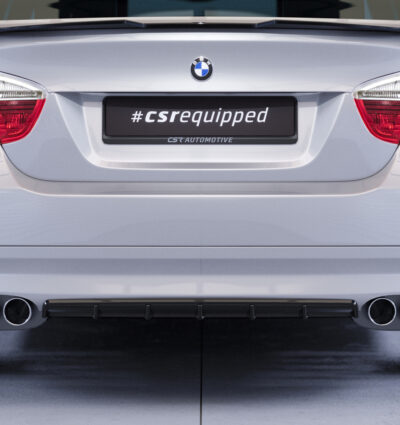 Diffuseur / Ajout de parechoc arrière pour BMW Série 3 E90 / E91 toutes carrosseries (préfacelift) (01/2005-09/2008) - Fabriqué en ABS (6 finitions au choix)