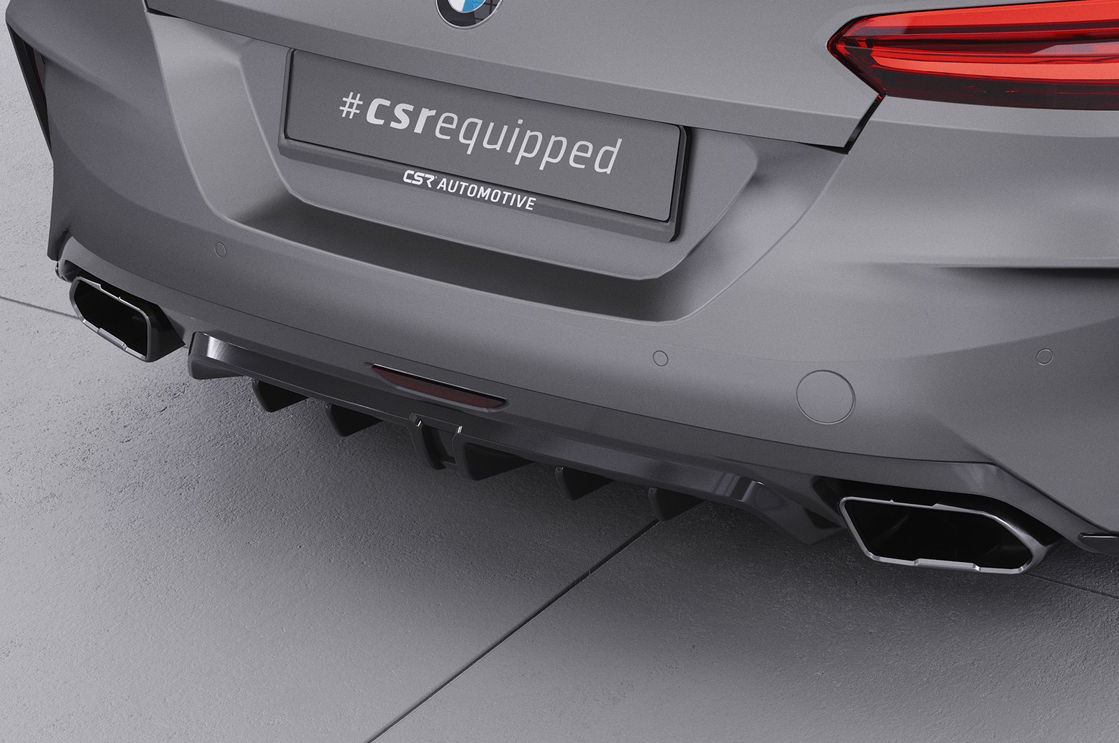 Diffuseur / Ajout de parechoc arrière pour BMW Z4 G29 M40i (depuis 2018) - Fabriqué en ABS (6 finitions au choix)