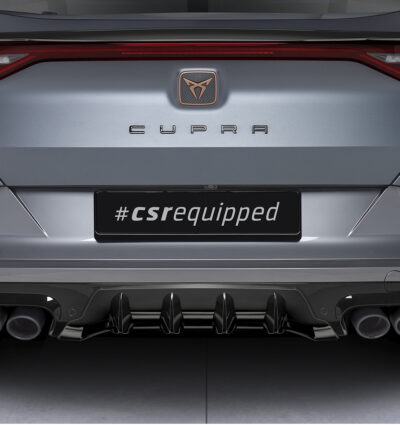Diffuseur / Ajout de parechoc arrière pour Cupra Formentor VZ 2.0 TSI (245 PS) / VZ 2.0 TSI 4Drive (310 PS) / VZ 1.4 e-Hybrid (245 PS) (depuis 2020) - Fabriqué en ABS (6 finitions au choix)