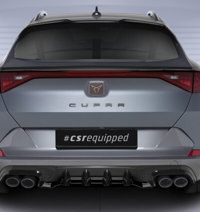 Diffuseur / Ajout de parechoc arrière pour Cupra Formentor VZ 2.0 TSI (245 PS) / VZ 2.0 TSI 4Drive (310 PS) / VZ 1.4 e-Hybrid (245 PS) (depuis 2020) - Fabriqué en ABS (6 finitions au choix)