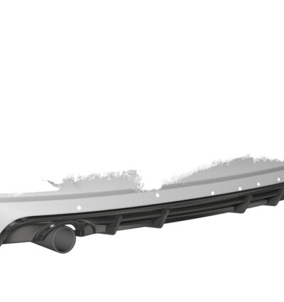 Diffuseur / Ajout de parechoc arrière pour BMW Série 3 F31 break (facelift / facelift) (07/2015-06/2019) - Fabriqué en ABS (6 finitions au choix)