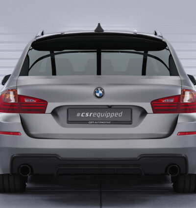 Diffuseur / Ajout de parechoc arrière pour BMW Série 5 (F10 / F11) 535i et 535d avec Pack M (01/2010-01/2017) - Fabriqué en ABS (6 finitions au choix)