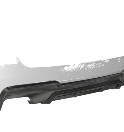 Diffuseur / Ajout de parechoc arrière pour BMW Série 5 (F10 / F11) 550i et 550d avec Pack M (01/2010-01/2017) - Fabriqué en ABS (6 finitions au choix)