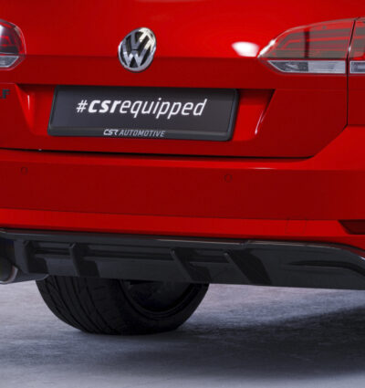 Diffuseur / Ajout de parechoc arrière pour VW Golf 7 (Typ AU) GTD break (2017-2020) - Fabriqué en ABS (6 finitions au choix)