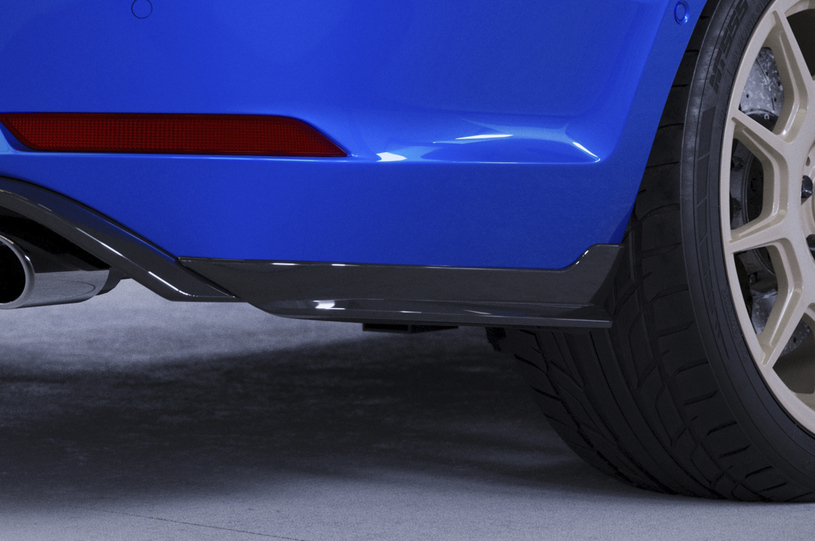 Diffuseur / Ajout de parechoc arrière pour VW Golf 7 (Typ AU) break (toutes carrosseries) (2017-2020) - Fabriqué en ABS (6 finitions au choix)